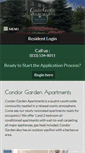 Mobile Screenshot of condorgardenapartments.com